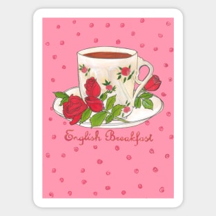 English Breakfast Tea Sticker